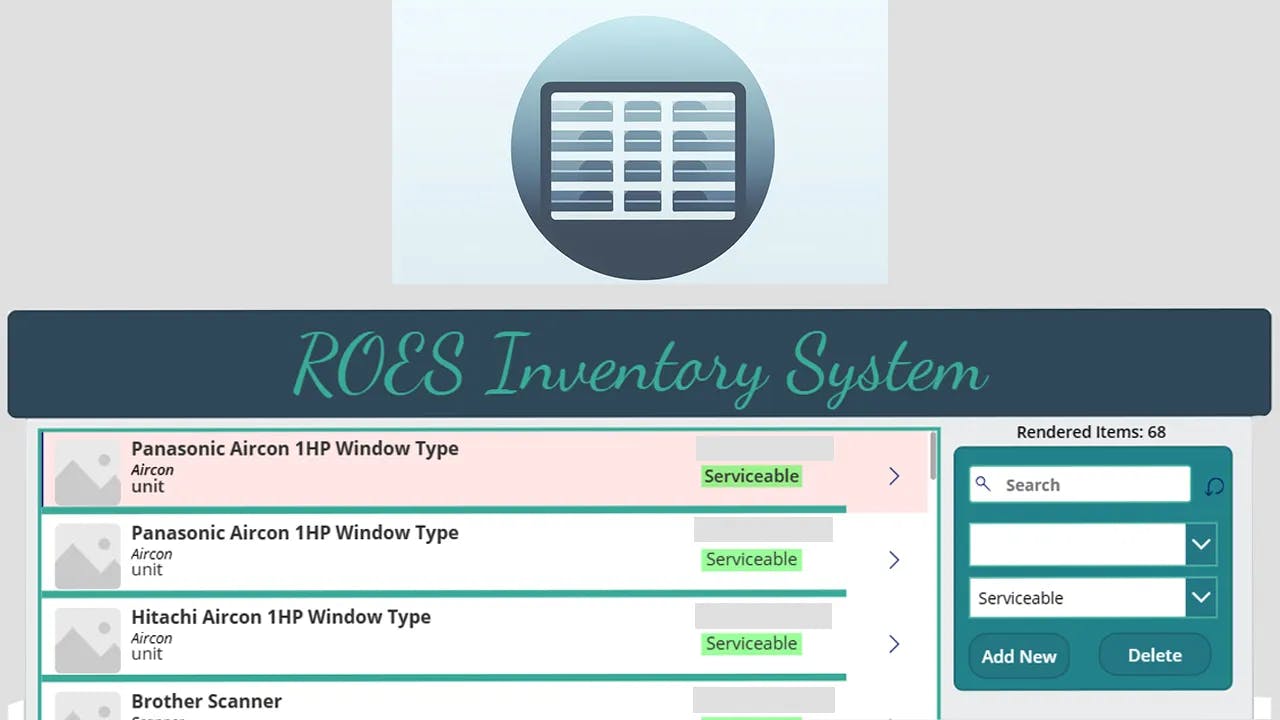 ROES Inventory Management